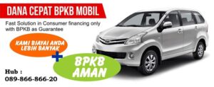 Gadai BPKB mobil tanpa BI Checking ,take over